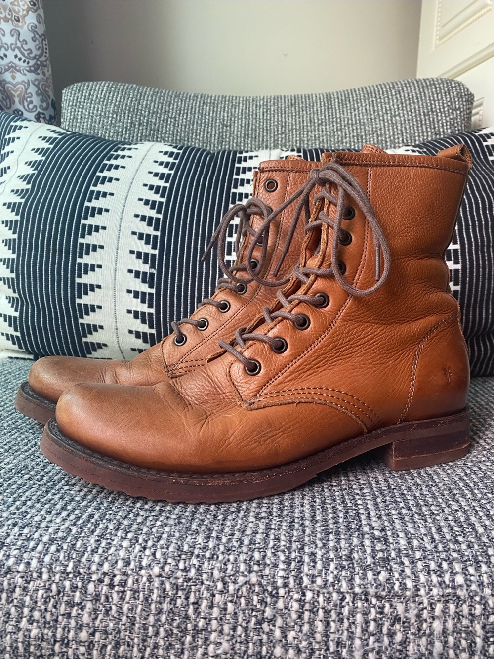 Frye Veronica Combat Boots - Picture 2 of 12
